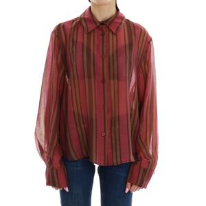 CAMICIA RIGHE NOMADE HAVEONE BORDEAUX